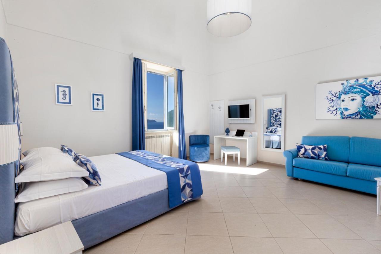 马萨鲁布朗斯Il Sogno Di Lina Sorrento Coast Capri View别墅 外观 照片