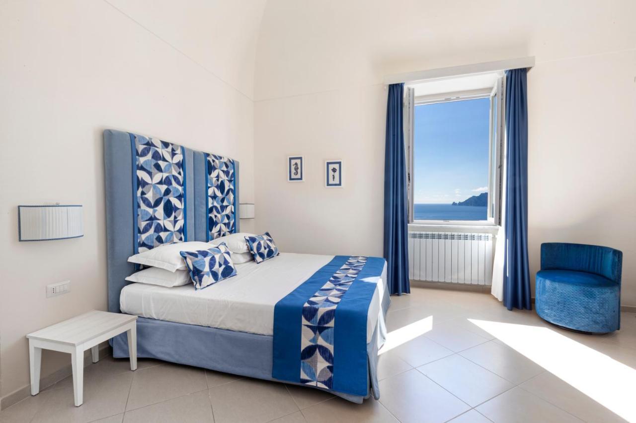 马萨鲁布朗斯Il Sogno Di Lina Sorrento Coast Capri View别墅 外观 照片