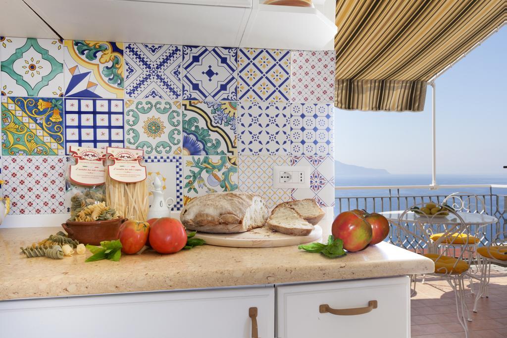 马萨鲁布朗斯Il Sogno Di Lina Sorrento Coast Capri View别墅 外观 照片