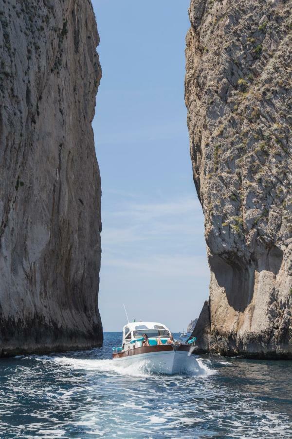 马萨鲁布朗斯Il Sogno Di Lina Sorrento Coast Capri View别墅 外观 照片