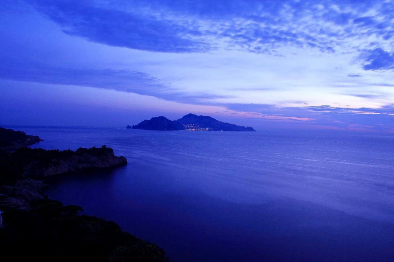 马萨鲁布朗斯Il Sogno Di Lina Sorrento Coast Capri View别墅 外观 照片