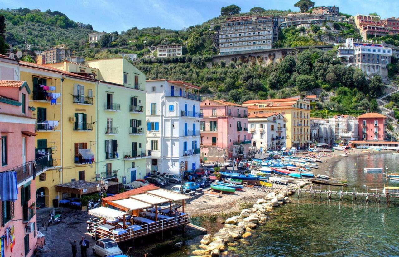马萨鲁布朗斯Il Sogno Di Lina Sorrento Coast Capri View别墅 外观 照片